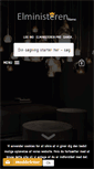 Mobile Screenshot of elministeren.dk